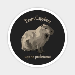 Team Capybara - Up The Proletariat Magnet